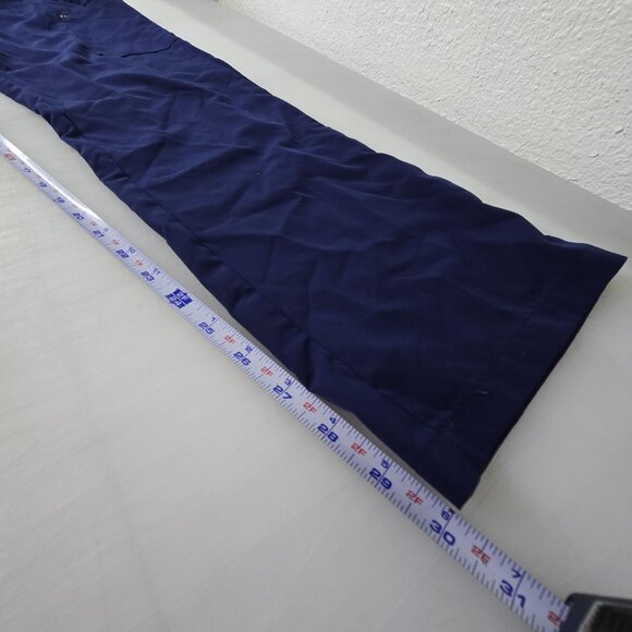 Zinnia Pants Womens XS Navy Blue Wide Leg Stretch Drawstring Pockets Comfort - Picture 9 of 11